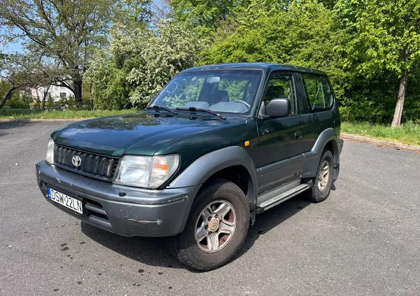 dolnośląskie Toyota Land Cruiser cena 18000 przebieg: 492000, rok produkcji 1999 z Świdnica